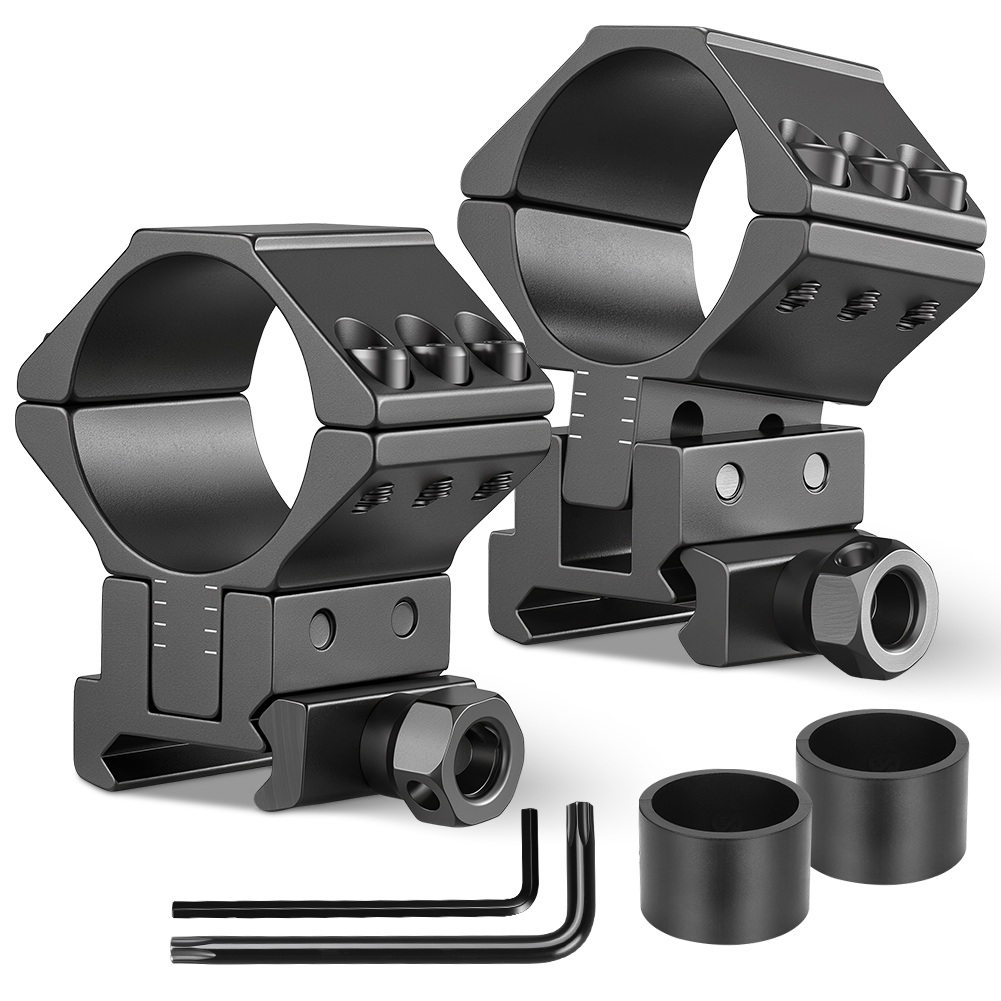 Outdoor Hunting Range - 유니크파이어 라이플 스코프 링, 1인치(25.4mm) -