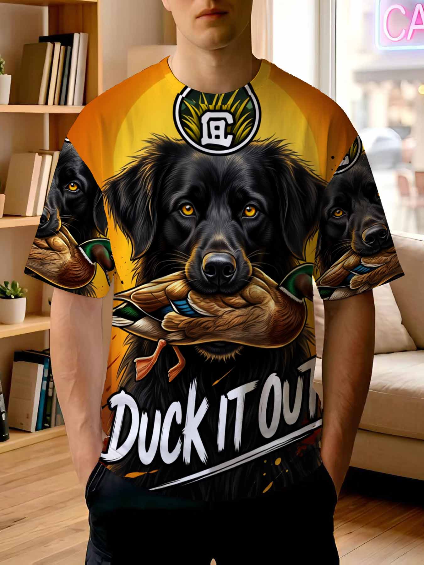 Outdoor Hunting Graphic Tees - 2026 새로운 프린트 티셔츠 남성용 아웃도어
