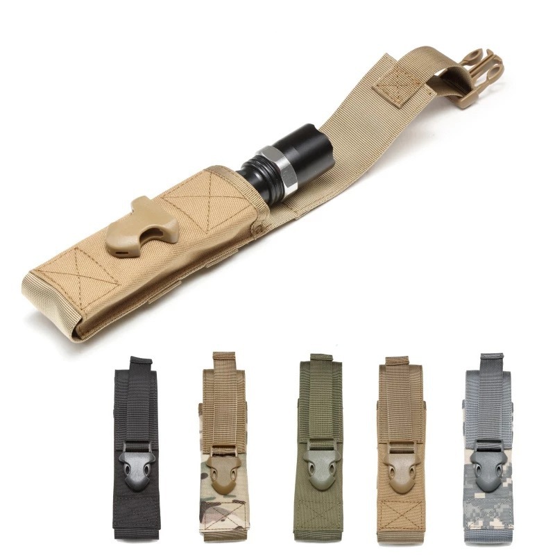 Outdoor Hunting Knife Set - 야외 손전등 가방 전술 나일론 손전등