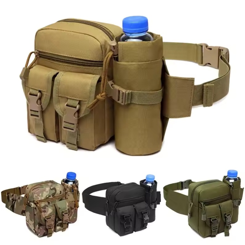 야외용 허리 가방 남성용 전술용 물병 방수 가방 위장  - Outdoor Hunting Packs 리뷰 및 가격
