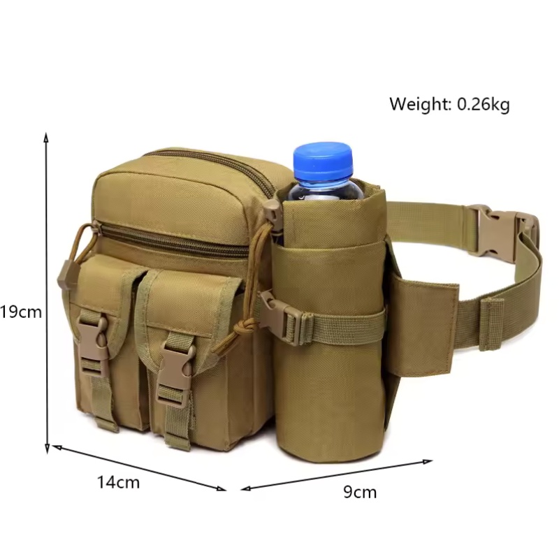 야외용 허리 가방 남성용 전술용 물병 방수 가방 위장  - Outdoor Hunting Packs 리뷰 및 가격