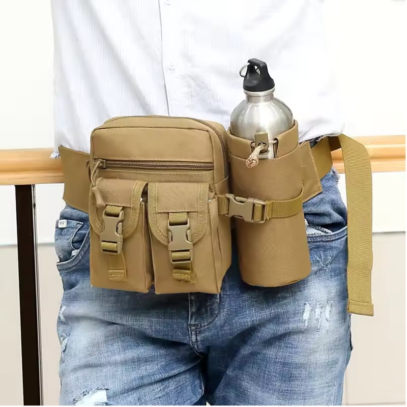 야외용 허리 가방 남성용 전술용 물병 방수 가방 위장  - Outdoor Hunting Packs 리뷰 및 가격