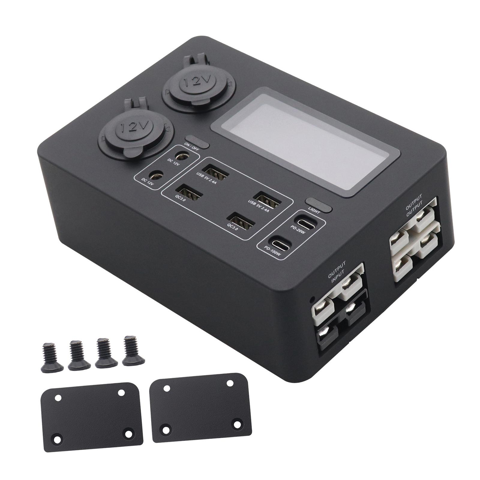 12V 미니 파워 박스 차량용 컴팩트 충전기, 최대 6 - Outdoor Hunting Vehicle 리뷰 및 가격