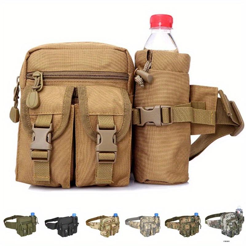 1Pc 전술 남성 허리 팩 나일론 하이킹 물병 전화 파 - Outdoor Hunting Packs 리뷰 및 가격