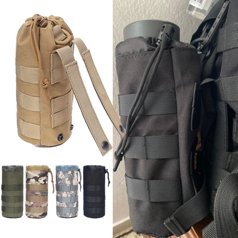 전술 Molle 물병 가방 파우치 홀더 야외 여행 캠핑 - Outdoor Hunting Pictures 리뷰 및 가격