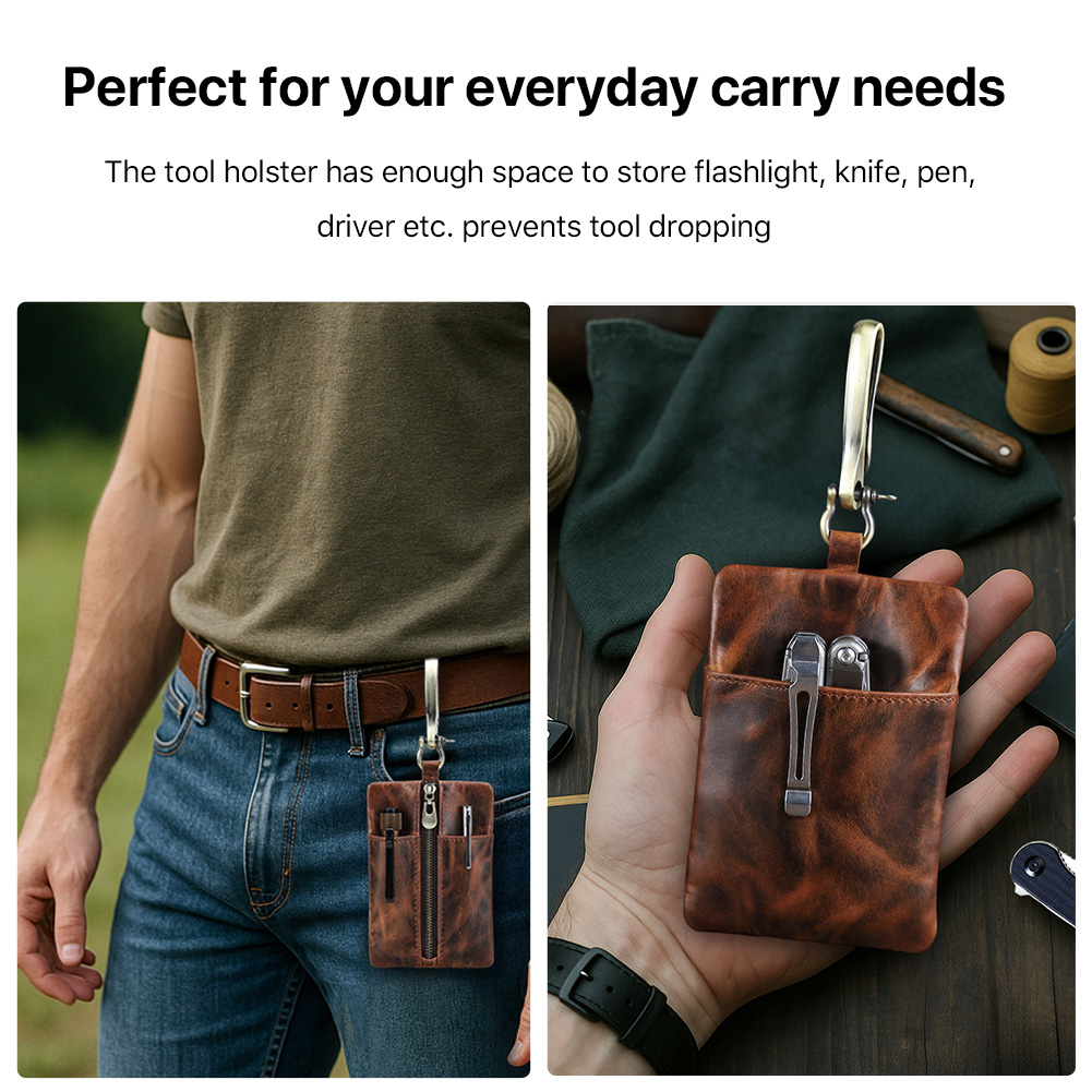 히람 전술 EDC 몰 파우치 미니 지갑 카드 키 벨트  - Outdoor Hunting Packs 리뷰 및 가격