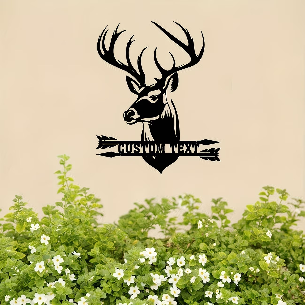 맞춤형 사슴 머리 금속 벽 장식, 사냥 애호가 및 야외 - Hunting Outdoor Christmas Decorations 리뷰 및 가격