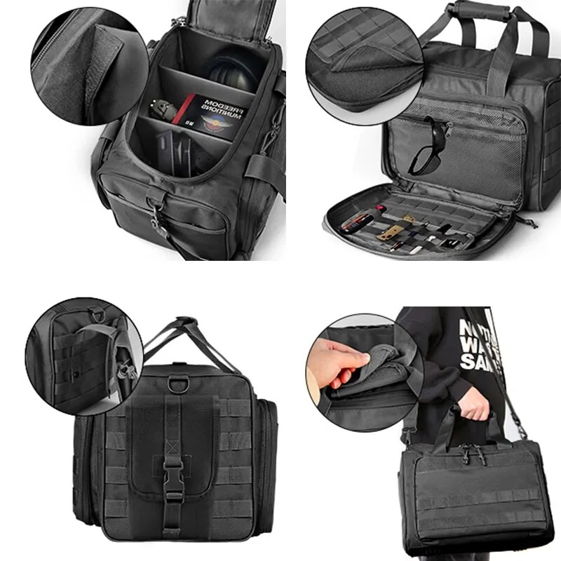 MOLLE 시스템을 갖춘 총기 사격장 보관 가방, 야외 - Outdoor Hunting Range 리뷰 및 가격