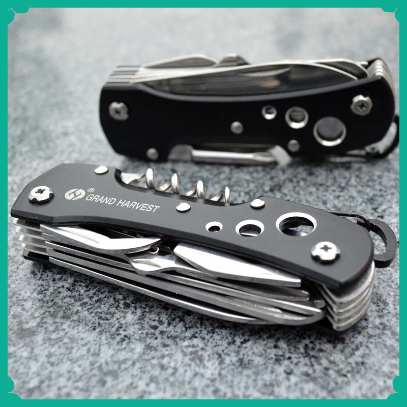멀티툴 나이프 11 in 1 - 포켓 헌팅, 아웃도어  - Outdoor Hunting Knife Set 리뷰 및 가격
