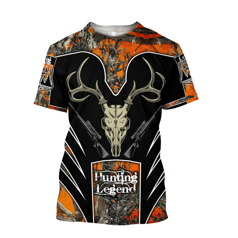 1개 맞춤 사진 엘크 토템 여름 남성 티셔츠 사냥 3D - Outdoor Hunting Graphic Tees 리뷰 및 가격