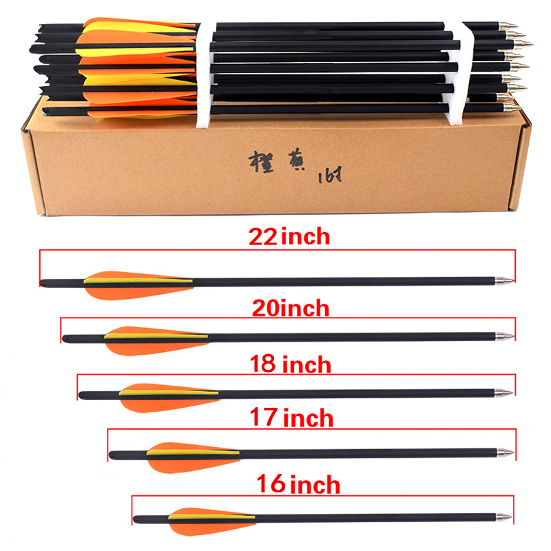 12개입 16/17/18/20/22인치 양궁 카본 화살 - Arrow Carbon Shaft 리뷰 및 가격