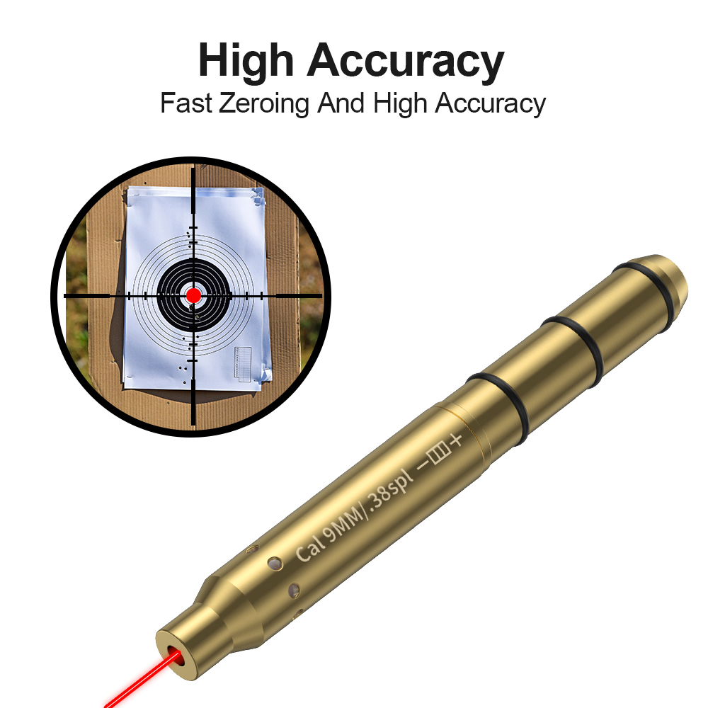 9MM/38SPL 권총 및 소총 스코프용 빨간색 레이저 - Outdoor Hunting Range 리뷰 및 가격