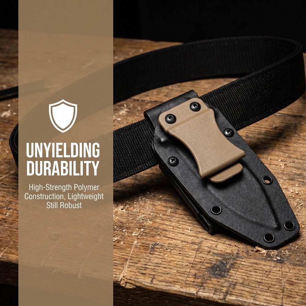 내구성 있는 플라스틱 카이덱스 칼집 클립, 사냥용 칼  - Outdoor Hunting Knife Set 리뷰 및 가격